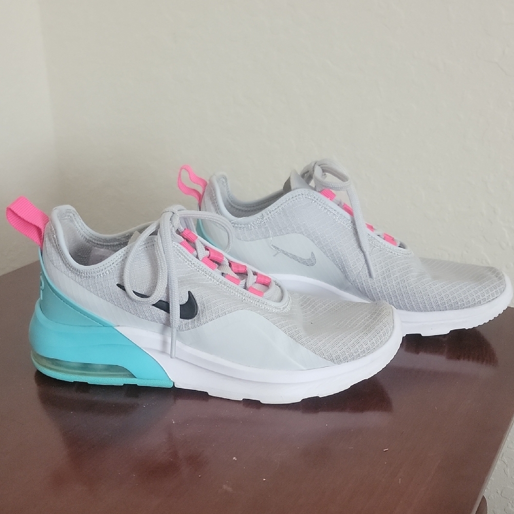 Nike Gray and Pink Athletic Shoes